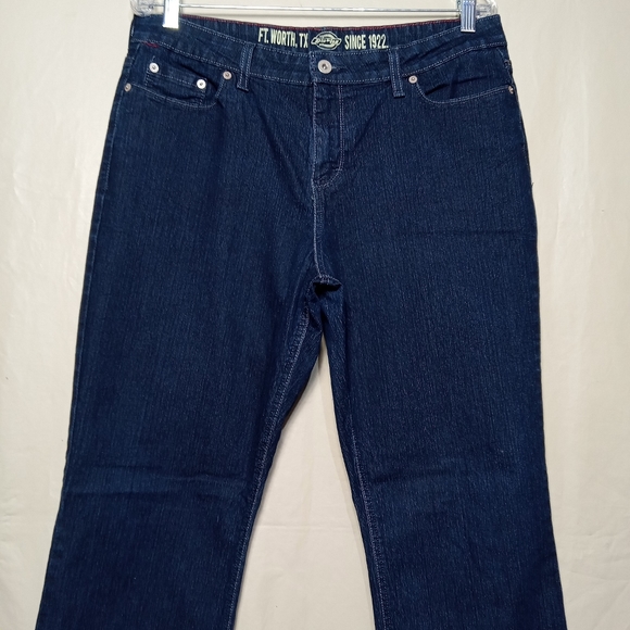 Dickies women's denim jeans size 14 R - Picture 1 of 9